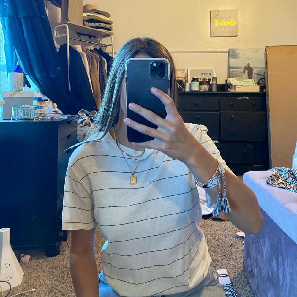 Striped tee